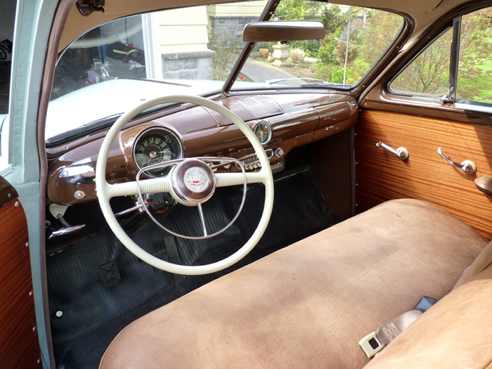 The Charvets completely restored their Ford's interior The Charvets completely restored their Ford's interior