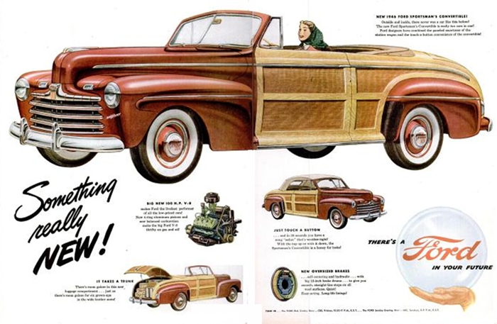 1948 Ford sportsman rstoration #9