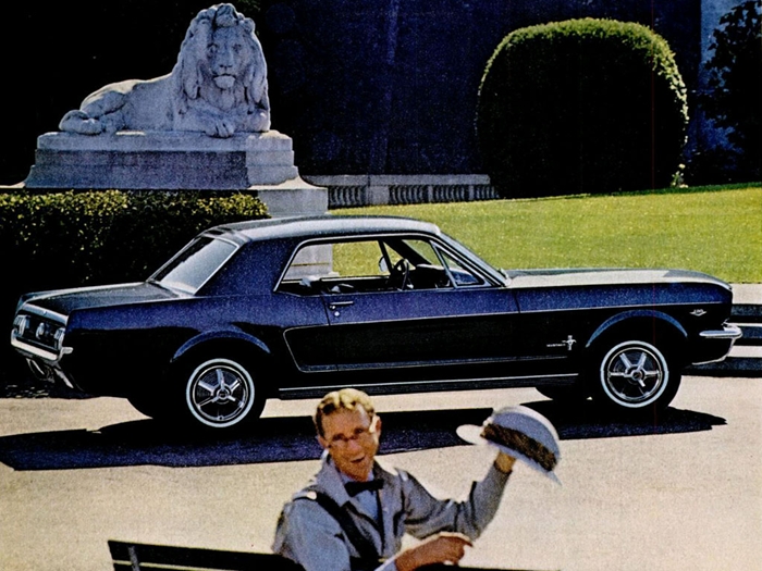 1965 Ford mustang advertisement #3