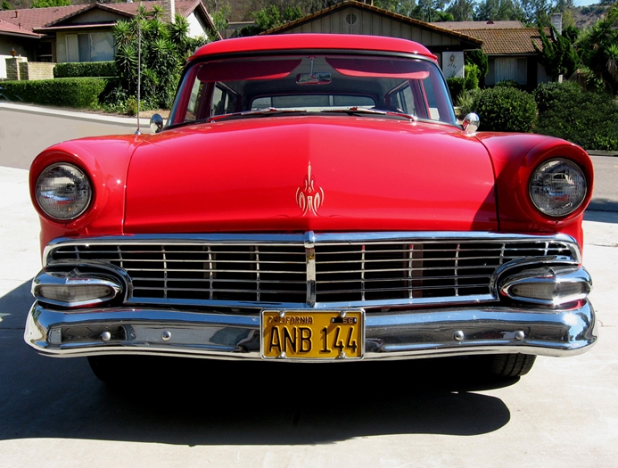 1956 Ford wagon restored #5